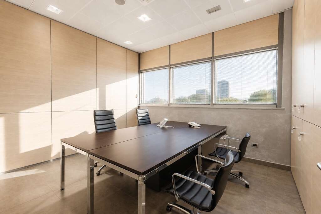 Sala riunioni al Tecnopolo Tiburtino di Roma